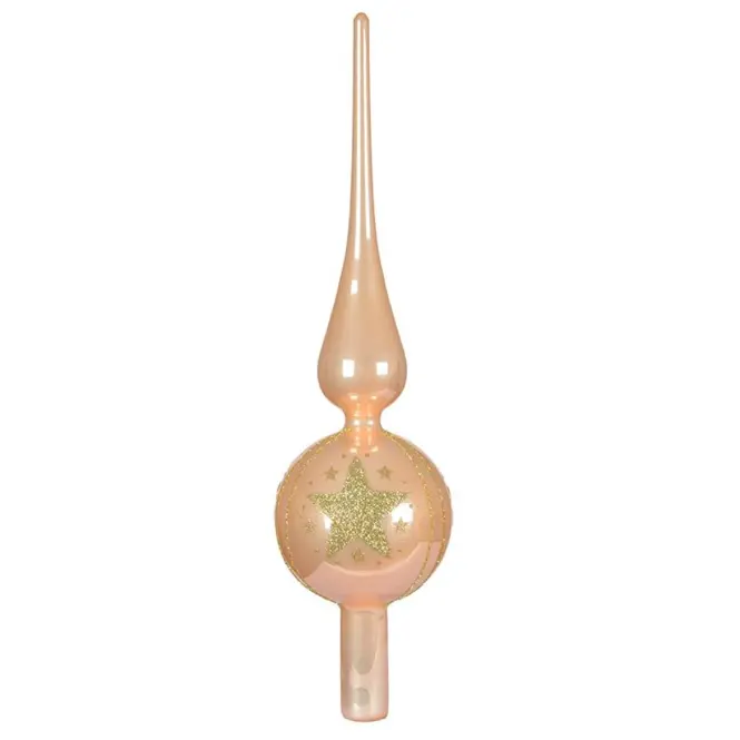 Sklenený špic na vianočný stromček  mix 31 cm 9170206,3