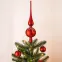 Sklenený špic na vianočný stromček  mix 31 cm 9170238,5