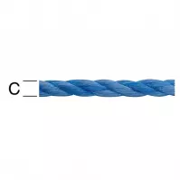 Polypropylén Lano modré – Priemer 8 mm - Tovar na Mieru