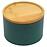 Kontajner s bambusovým vekom FTC700-A dark green ø13x9 cm