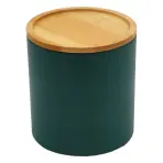 Kontajner s bambusovým vekom FTC700-B dark green ø11x12,2 cm