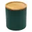 Kontajner s bambusovým vekom FTC700-B dark green ø11x12,2 cm