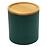 Kontajner s bambusovým vekom FTC700-B dark green ø11x12,2 cm