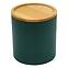 Kontajner s bambusovým vekom FTC700-B dark green ø11x12,2 cm
