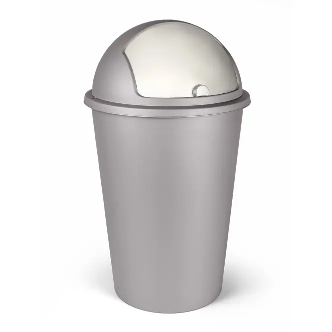 Vedro na odpad s vekom Push Can 50 l ø40 x h 68 cm mix