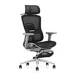 Kancelárske kreslo Angel Homer Čierna-Sivá