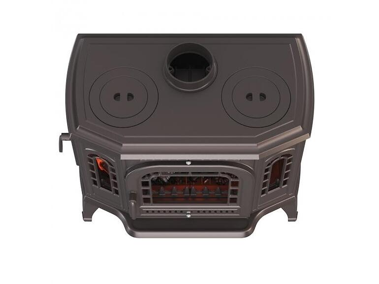 Krbová pec P7 EKO 10,5 kW LB COOK TOP