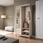 Predsieňový nábytok Windsor kašmír/prírodný dub