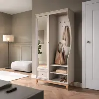 Predsieňový nábytok Windsor kašmír/prírodný dub