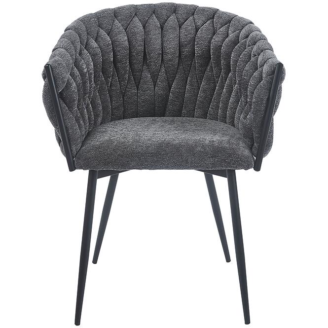 Stolička Asti Raven-15 Tmavosivá