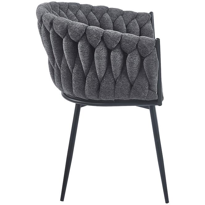 Stolička Asti Raven-15 Tmavosivá