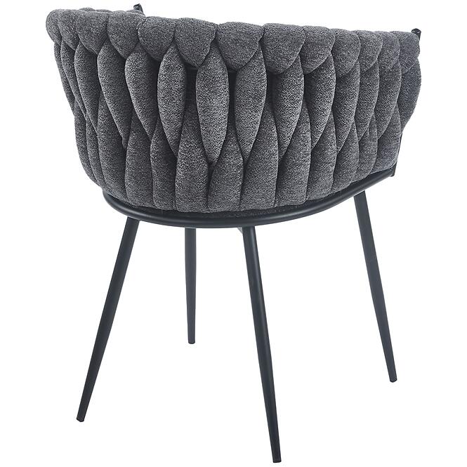 Stolička Asti Raven-15 Tmavosivá