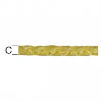 Polypropylén Lano Žltá – Priemer 4 mm - Tovar na Mieru