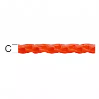 Polypropylén Lano Červená – Priemer 4 mm - Tovar na Mieru