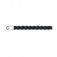 Polypropylén Lano Čierna – Priemer 3 mm - Tovar na Mieru