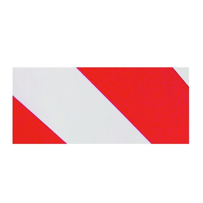 60 mm samolepiaca páska, červená a biela