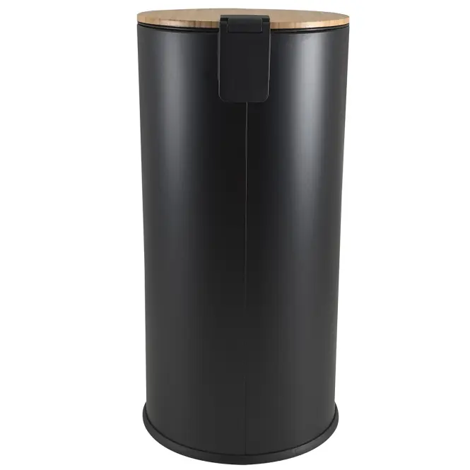 Odpadkový kôš 30 l matná čierna,3