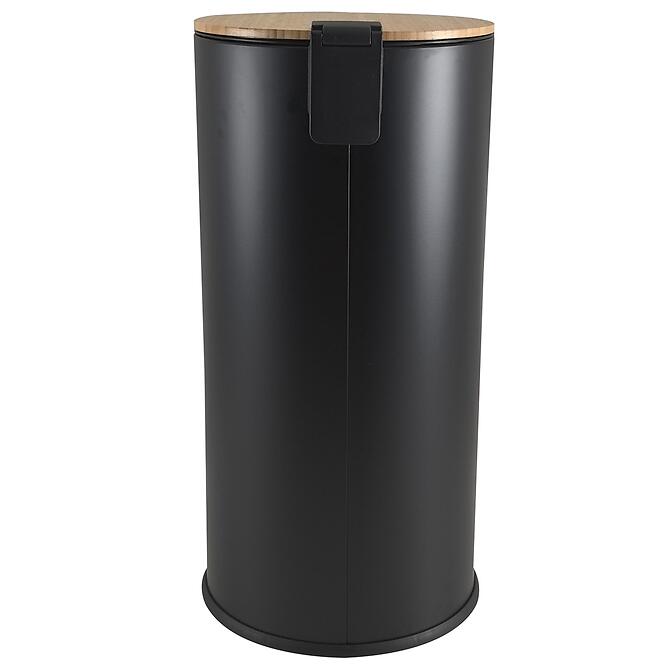 Odpadkový kôš 30 l matná čierna,3