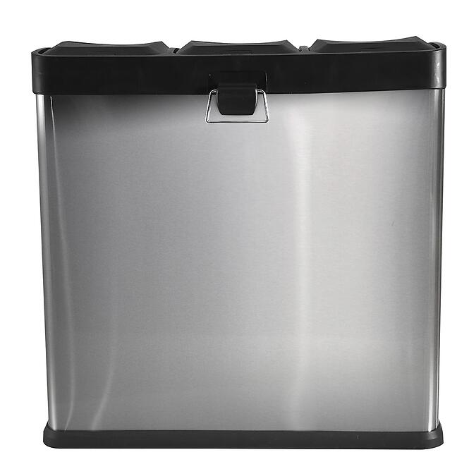 Odpadkový kôš 60 l (3x20 l) strieborná matná,3