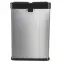 Odpadkový kôš 40 l (2x20 l) strieborná matná,3