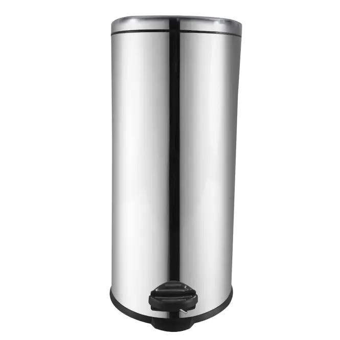 Odpadkový kôš 30 l striebro,2
