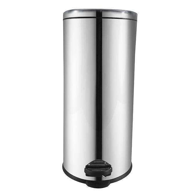 Odpadkový kôš 30 l striebro,2