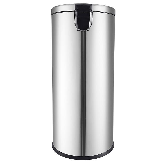 Odpadkový kôš 30 l striebro,3