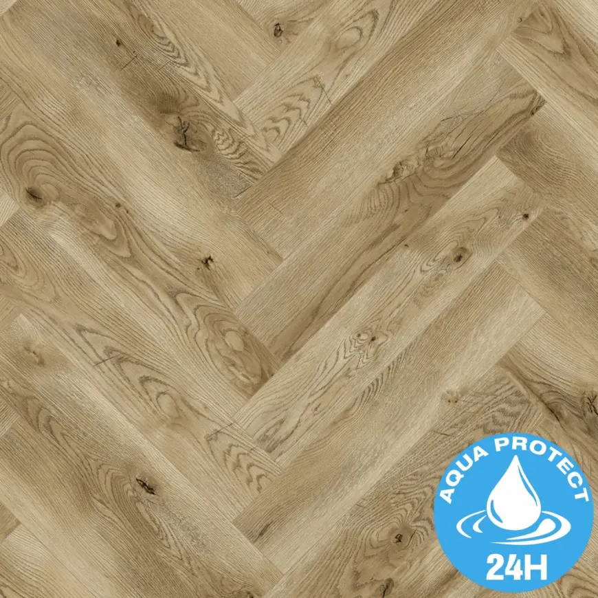 Laminátová podlaha vodeodolná Dub Perello 8mm AC5 Herringbone WR 63269