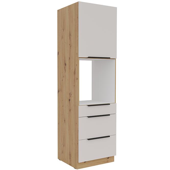 Kuchynská skrinka Solea cashmere/artisan 60DPS-210 1F 3S