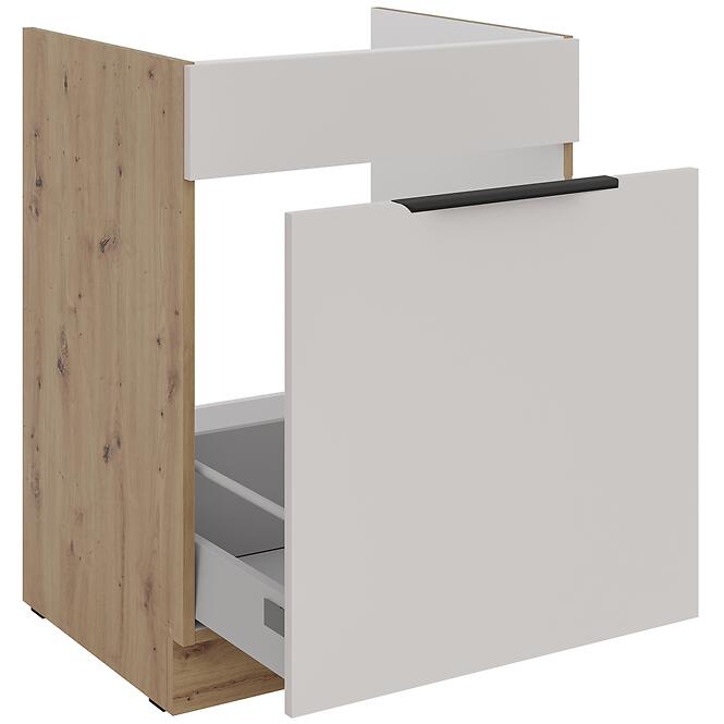 Kuchynská skrinka Solea cashmere/artisan 60ZL 1S BB