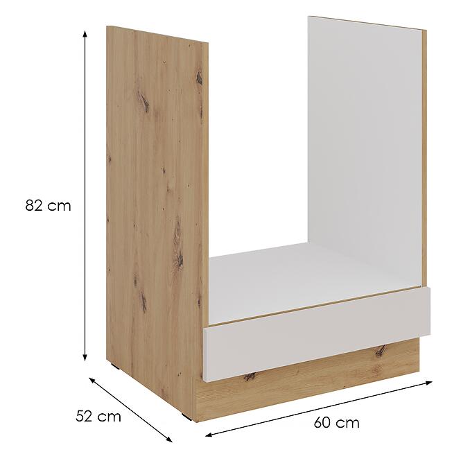 Kuchynská skrinka Solea cashmere/artisan 60DG BB