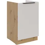 Kuchynská skrinka Solea cashmere/artisan 50ZL 1F BB