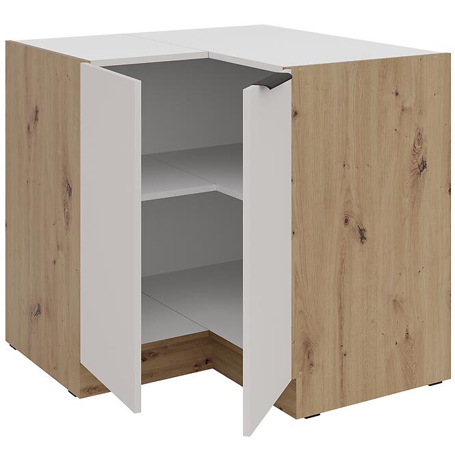 Kuchynská skrinka Solea cashmere/artisan 90x90 DN 2F BB,3