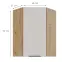 Kuchynská skrinka Solea cashmere/artisan 60x60 GN-90 1F (45°),2