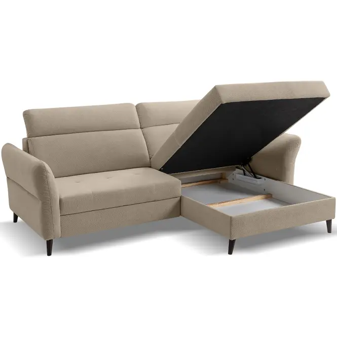 Rohová sedacia súprava Clove Cruz 11 svetlohnedá