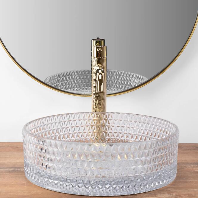 Umývadlo na dosku Cristal Transparent,6
