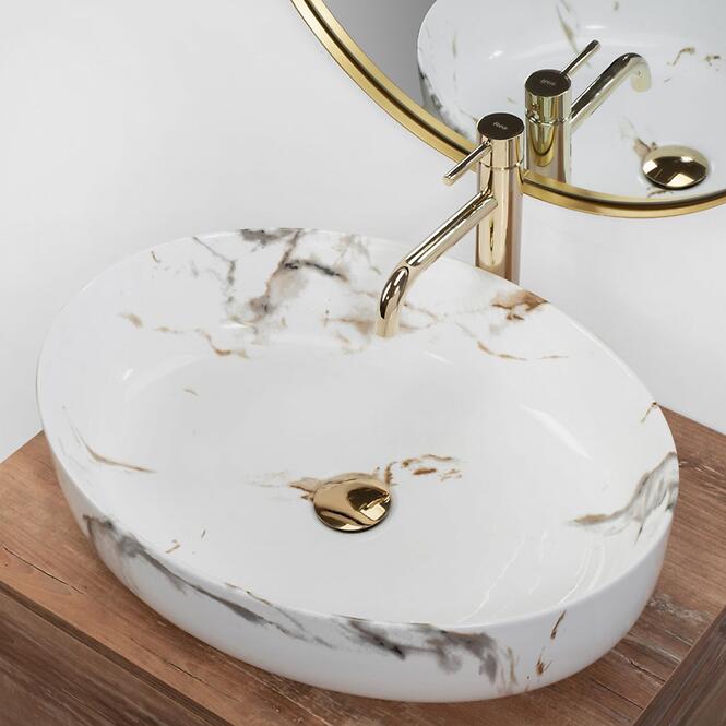 Umývadlo Queen Carrara Shiny,4