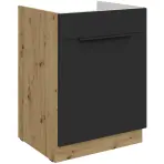 Kuchynská skrinka Aria-Bl/Ar Anti Fingerprint 60zl 1s Bb
