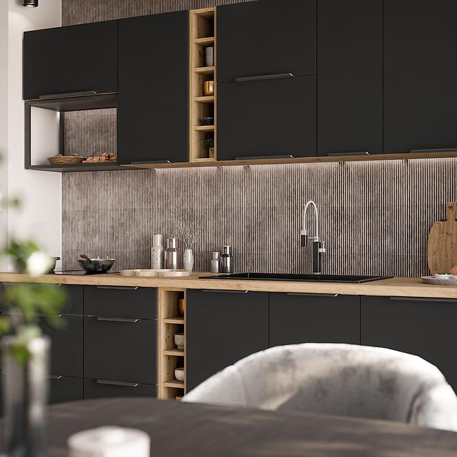 Kuchynská skrinka Aria-Bl/Ar Anti Fingerprint 60d 1f Bb