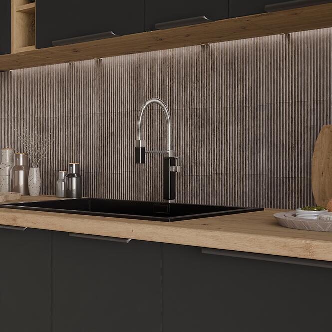 Kuchynská skrinka Aria-Bl/Ar Anti Fingerprint 40d 3s Bb