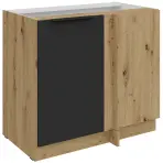 Kuchynská skrinka Aria-Bl/Ar Anti Fingerprint 105 Nd 1f Bb
