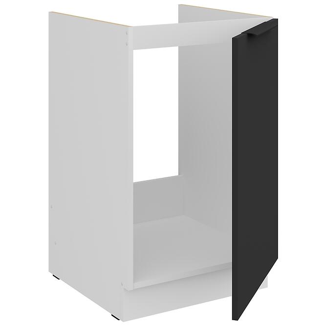 Kuchynská skrinka Aria-Bl/Wh Anti Fingerprint 50zl 1f Bb