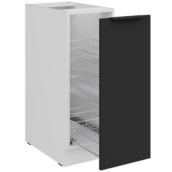 Kuchynská skrinka Aria-Bl/Wh Anti Fingerprint 30d Cargo Bb,3