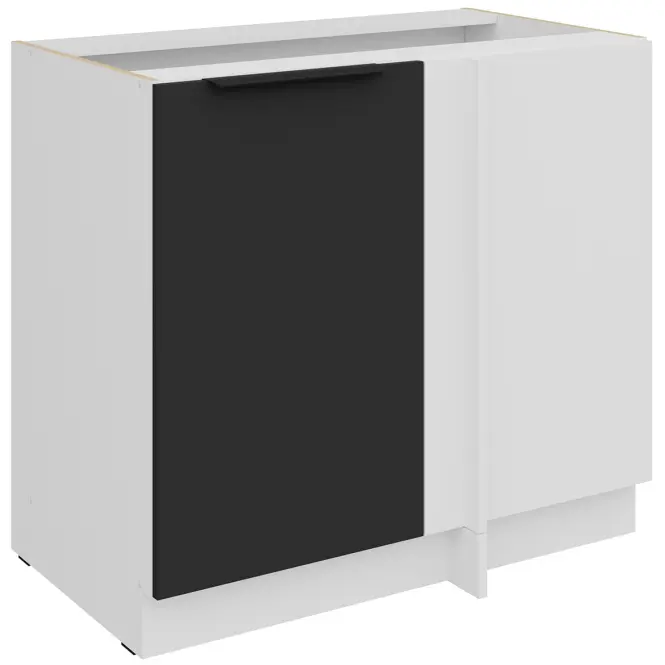 Kuchynská skrinka Aria-Bl/Wh Anti Fingerprint 105 Nd 1f Bb