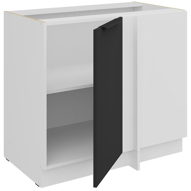 Kuchynská skrinka Aria-Bl/Wh Anti Fingerprint 105 Nd 1f Bb