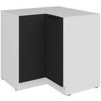 Kuchynská skrinka Aria-Bl/Wh Anti Fingerprint 90x90 Dn 2f Bb