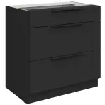 Kuchynská skrinka Aria-Bl/Bl Anti Fingerprint 80d 3s Bb