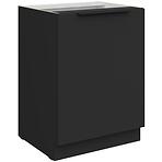 Kuchynská skrinka Aria-Bl/Bl Anti Fingerprint 60d 1f Bb
