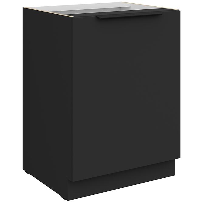 Kuchynská skrinka Aria-Bl/Bl Anti Fingerprint 60d 1f Bb