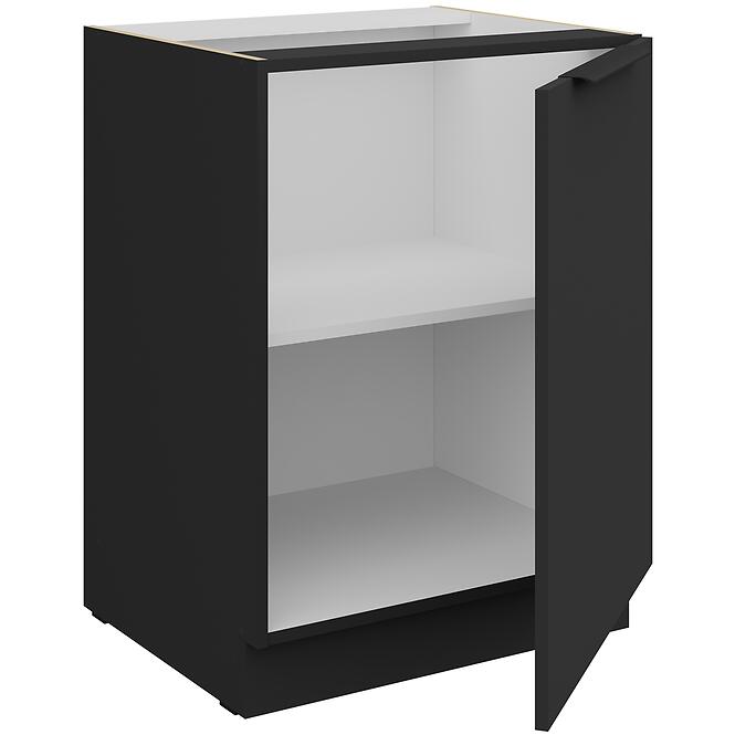 Kuchynská skrinka Aria-Bl/Bl Anti Fingerprint 60d 1f Bb
